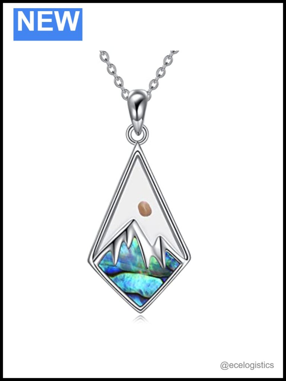 Sterling Silver Mustard Seed Necklace Faith Moves Mountains Pendant